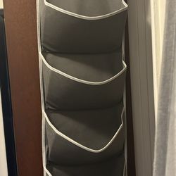 4 Compartment Fabric Over Door Organizer