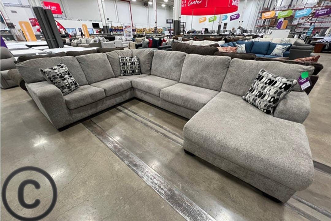 Large Comfy Sectional Sofa Couch 