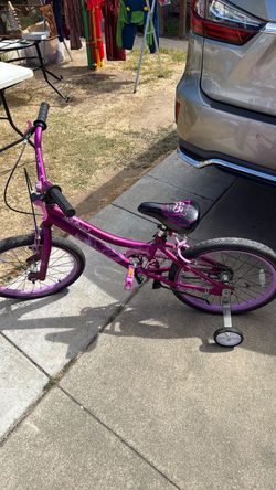Purple bike
