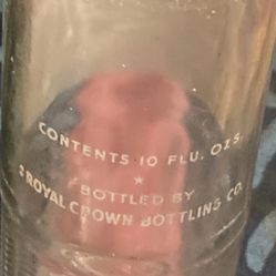 NEHI Clear Glass 12 oz Bottle