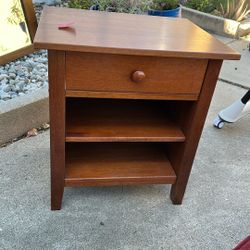 Cherry Wood Night Stand