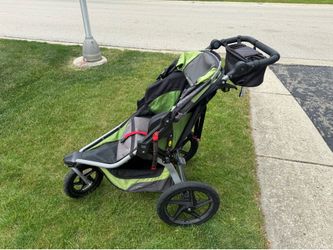 BOB sport jogging stroller with BOB drink holder