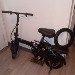 E-bike with charger