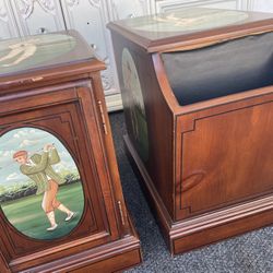 Golf Collectors End Tables 