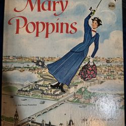 Vintage Disney's Mary Poppins," a Big Golden Book published in 1964