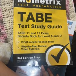 Prep TABE STUDY GUIDE 