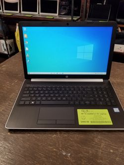 HP 15-DA0061CL Laptop 15.6" i5 Quad Core 8GB RAM 256GB SSD DVD-RW Webcam WiFi Backlit KB Windows 10