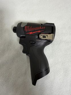Milwaukee M12 FUEL 12V Lithium-Ion Brushless Cordless 1/4 in. Hex Impact Driver (Tool-Only)