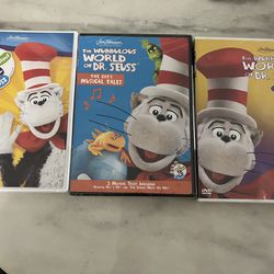 Dr. Seuss The Wubbulous World DVD SET 3pk NEW
