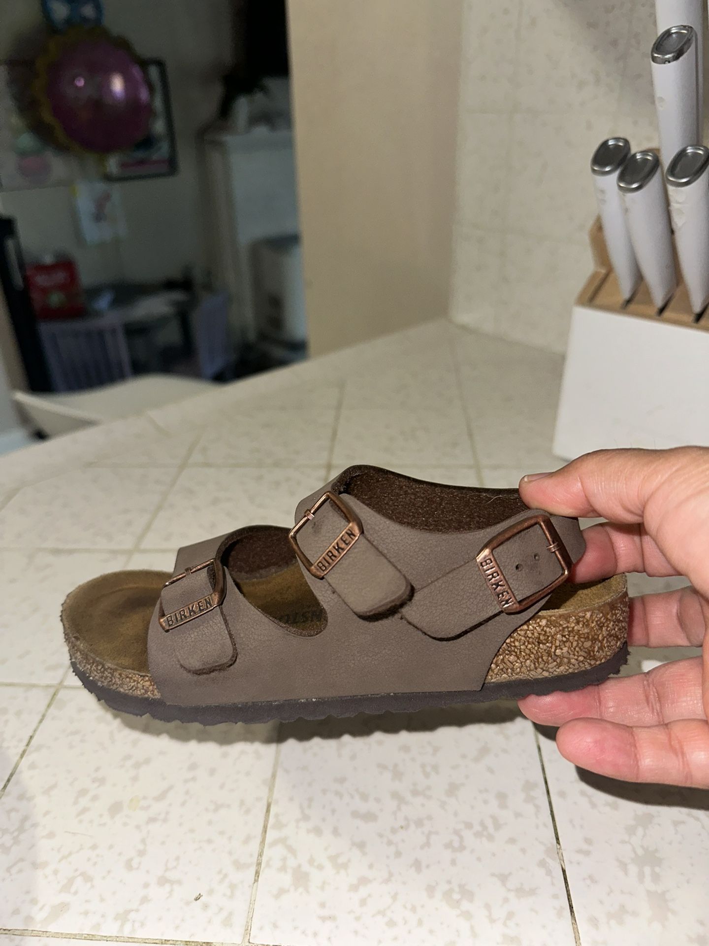 Little girls Birkenstock Roma Sandals