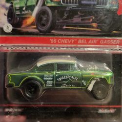 Hot Wheels 55 Chevy Bel Air Gasser Rlc