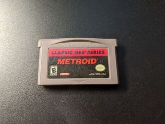 Metroid classic nes GBA game