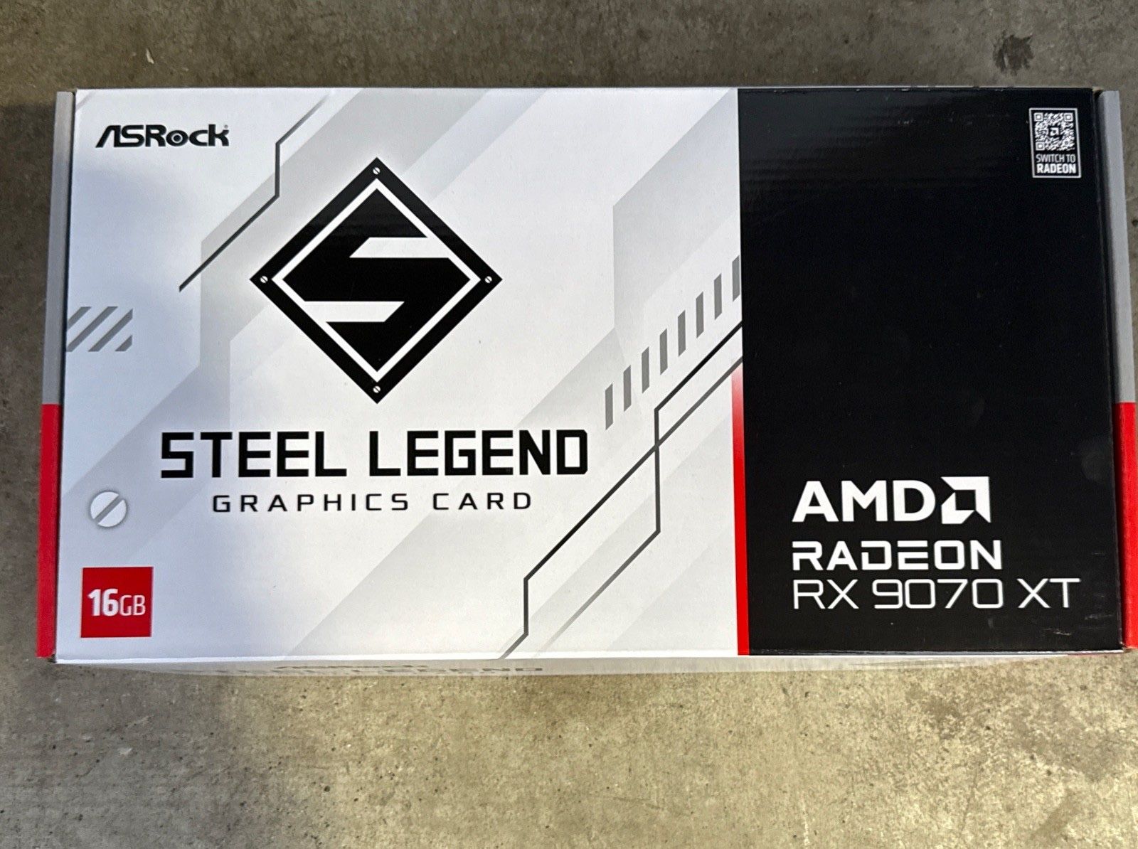 AMD Steel Legend 9070 XT
