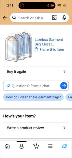 Garment Bags