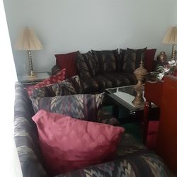 Nice Living Room Set W/Queen Bed 