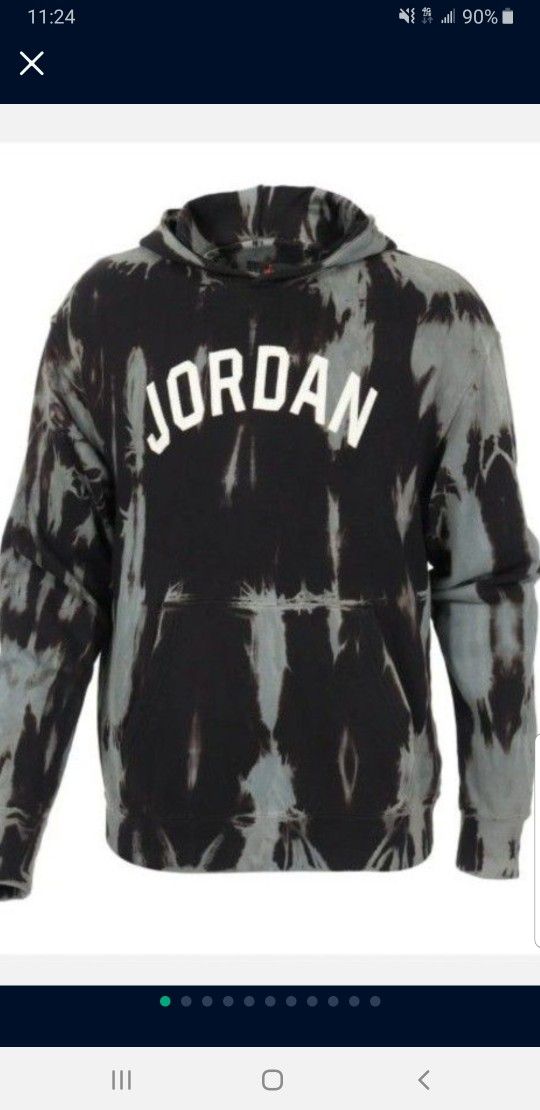 NIKE AIR JORDAN JUMPMAN SPORT DNA STATEMENT MEN'S FLEECE PULLOVER
