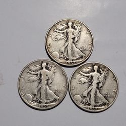 Silver US Coins Walking Liberty Half $