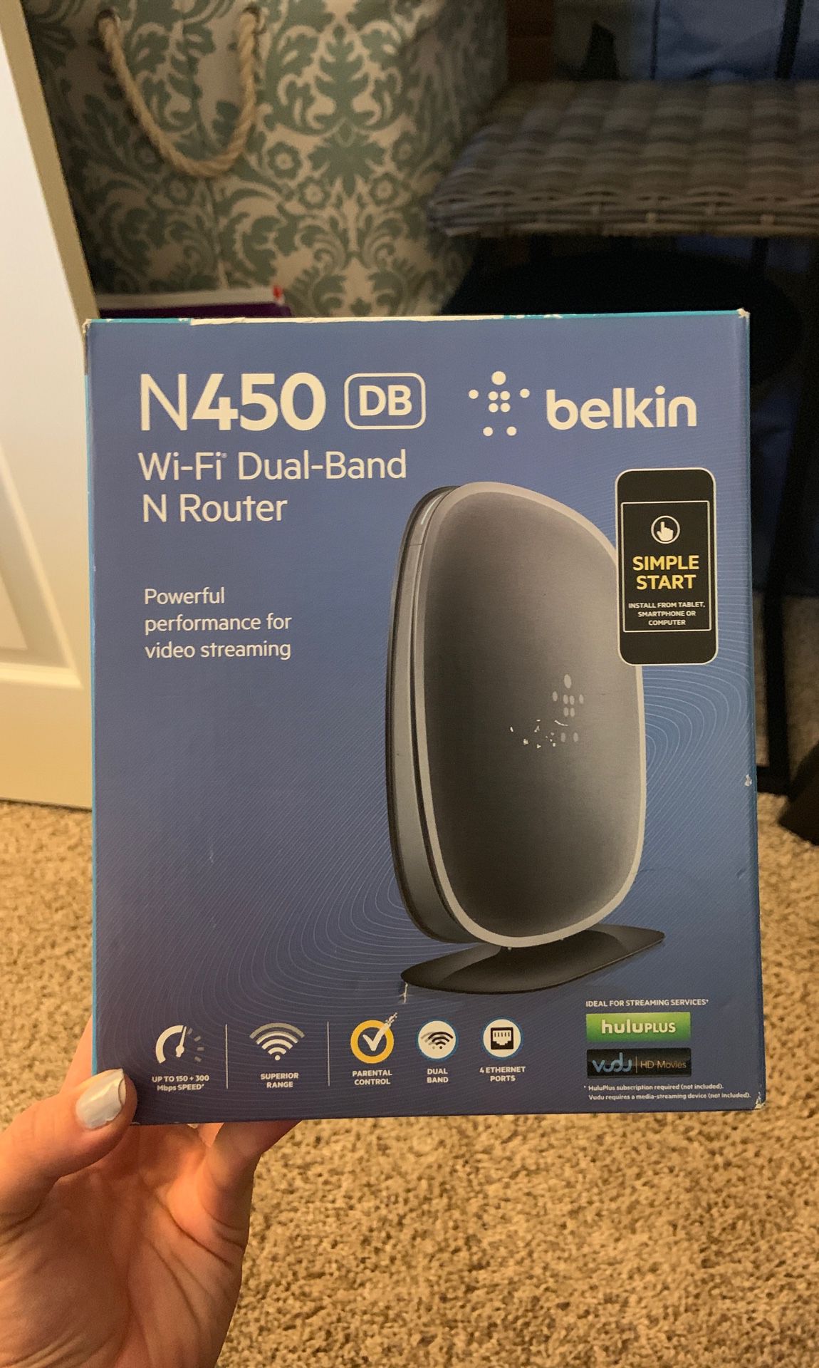 Belkin N450 Wi-Fi Dual-Band N Router