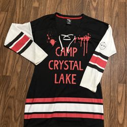 Friday The 13th Camp Crystal Lake Jersey / Dress Large J. Voorhees # 13