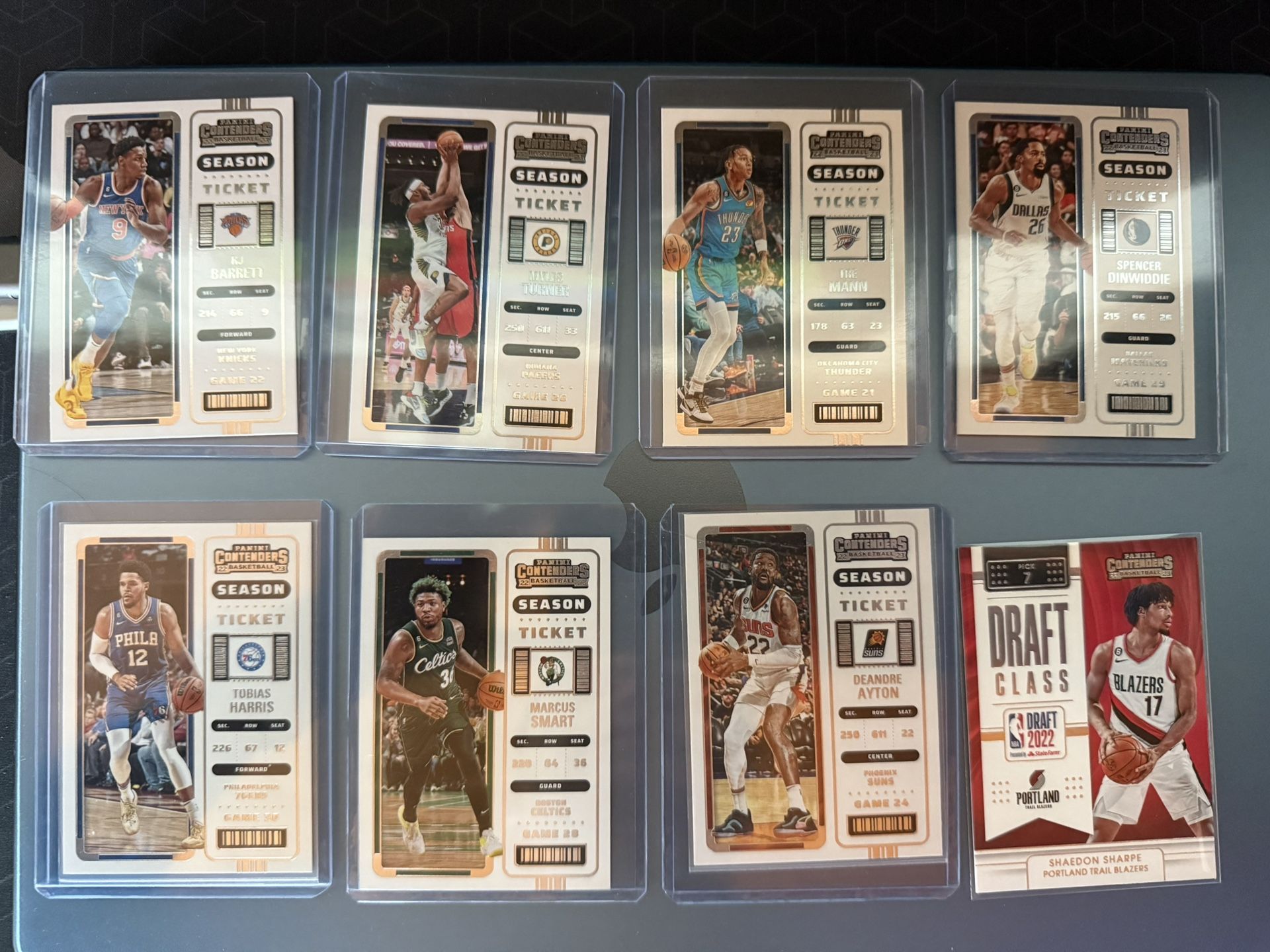 NBA Trading Cards Lot Of 23