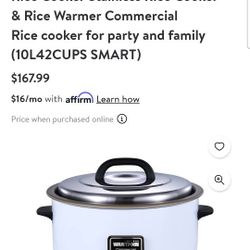 New Commercial Rice Cooker 