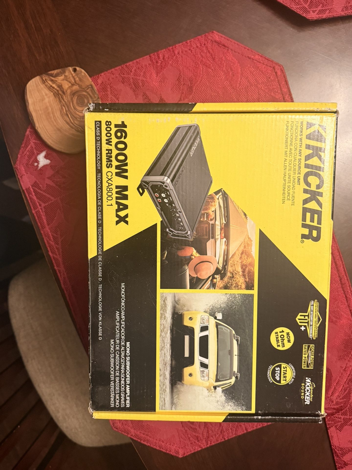 Kicker Mono Subwoofer Amplifier