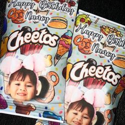 Disney Theme Custom Chip Bags