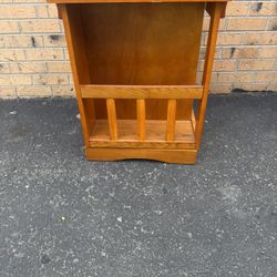 Rotating End Table