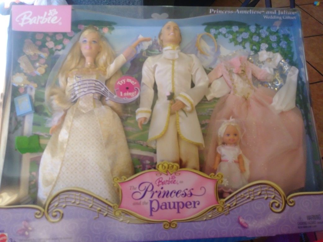 Barbie princess and the pauper julian doll sale