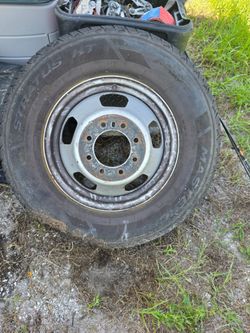 Dually spare tire and rim
