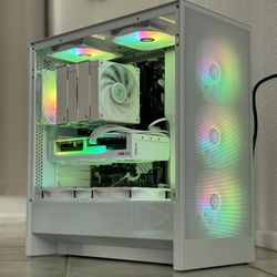 BLACK FRIDAY DEALS!! White Gaming PC | i5-14600K + Intel Arc B580 + 32GB DDR5 + 2TB NVMe | 200+ FPS on Fortnite | $949 