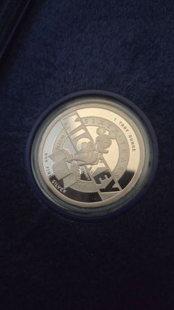 1988 Mickey Mouse Silver Coin