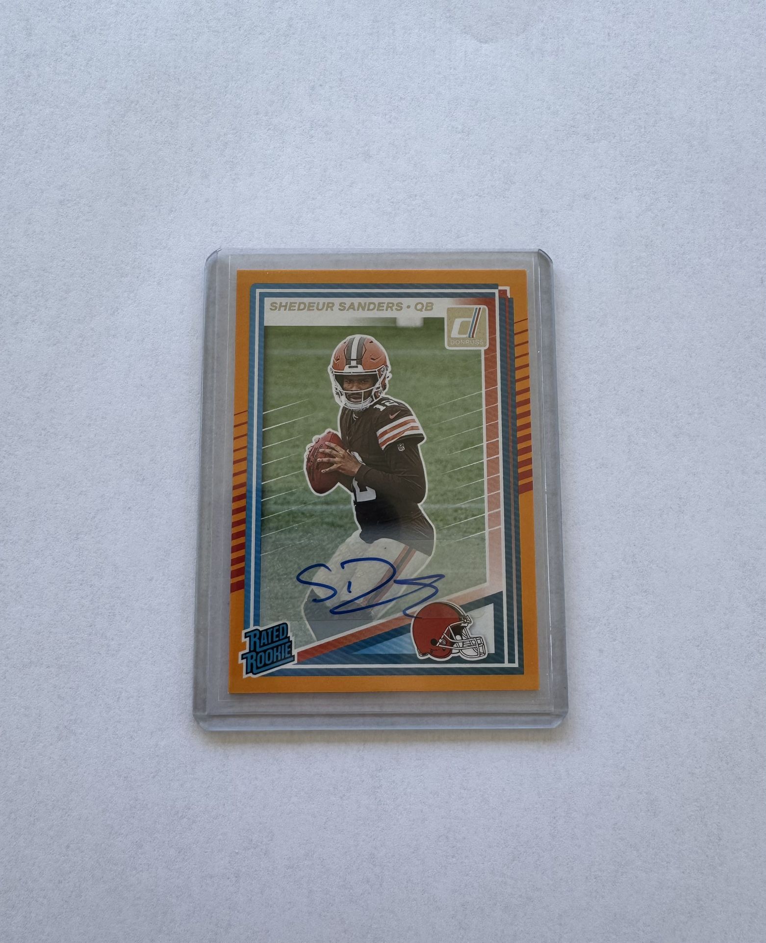 Shedeur Sanders Rookie Autograph