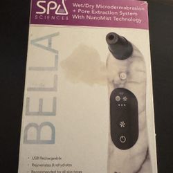 Wet/dry Microdermabrasion +pore extraction system 