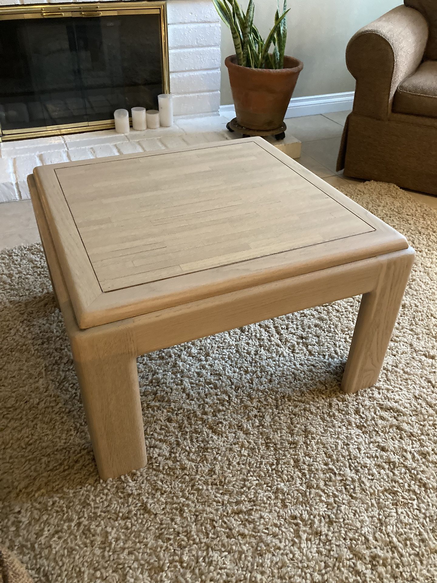 Oak Coffee Table 
