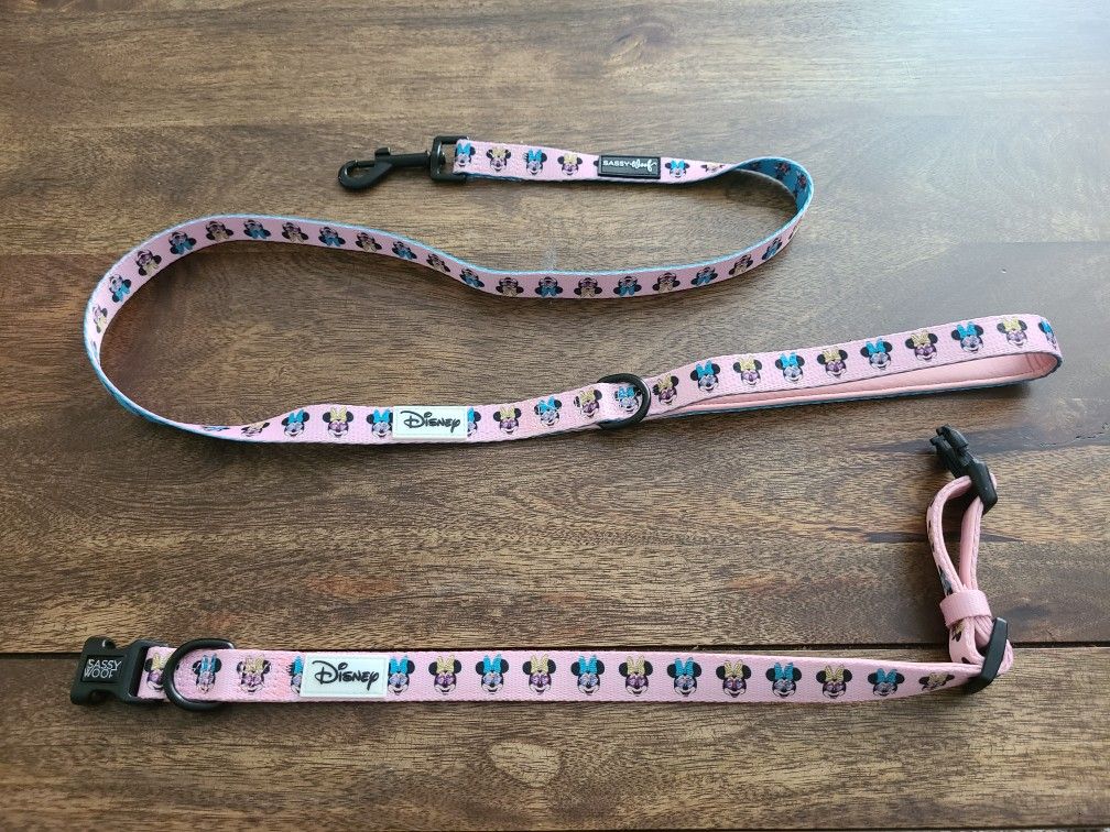 Disney Leash And Collar Set