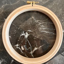 Nurge #3 wooden embroidery hoops, cross-stitch, beechwood ring, 24 mm depth.