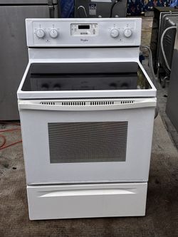 Whirlpool Glass Top Stove 