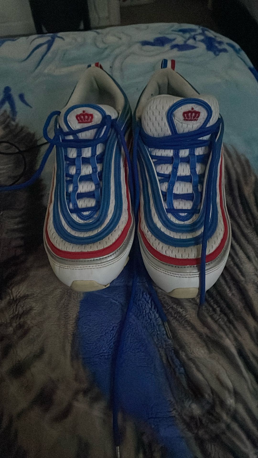 Nike Air Max 97’s All Star USA/Metallic Silver sizw 8.5