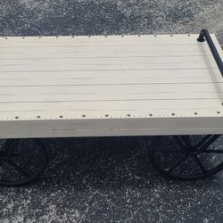 Wagon Wheel Coffee Table 