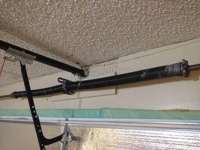 Torsion springs installed 7 years guaranteed
