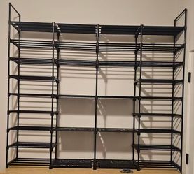 Large Capacity Metal Shoe Rack