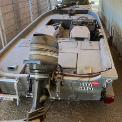 1986 Mercury Bass Tracker 17ft