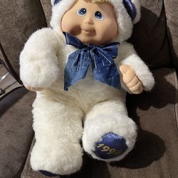 1998 plush Cabbage Patch Kid winter edition