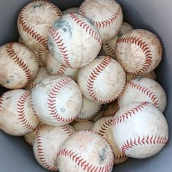 Used Baseballs 