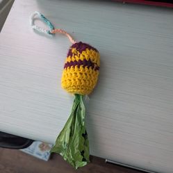 Handmade Doggie Poop Bag Holder