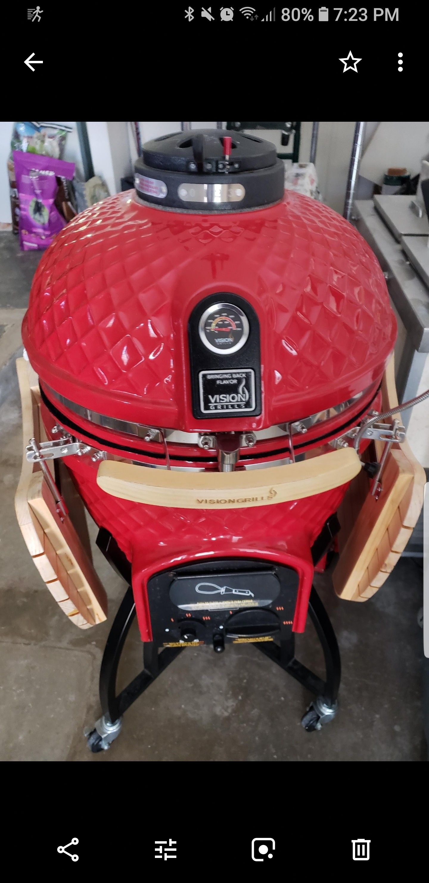 Selling or trading my Vision Pro C ceramic bbq grill