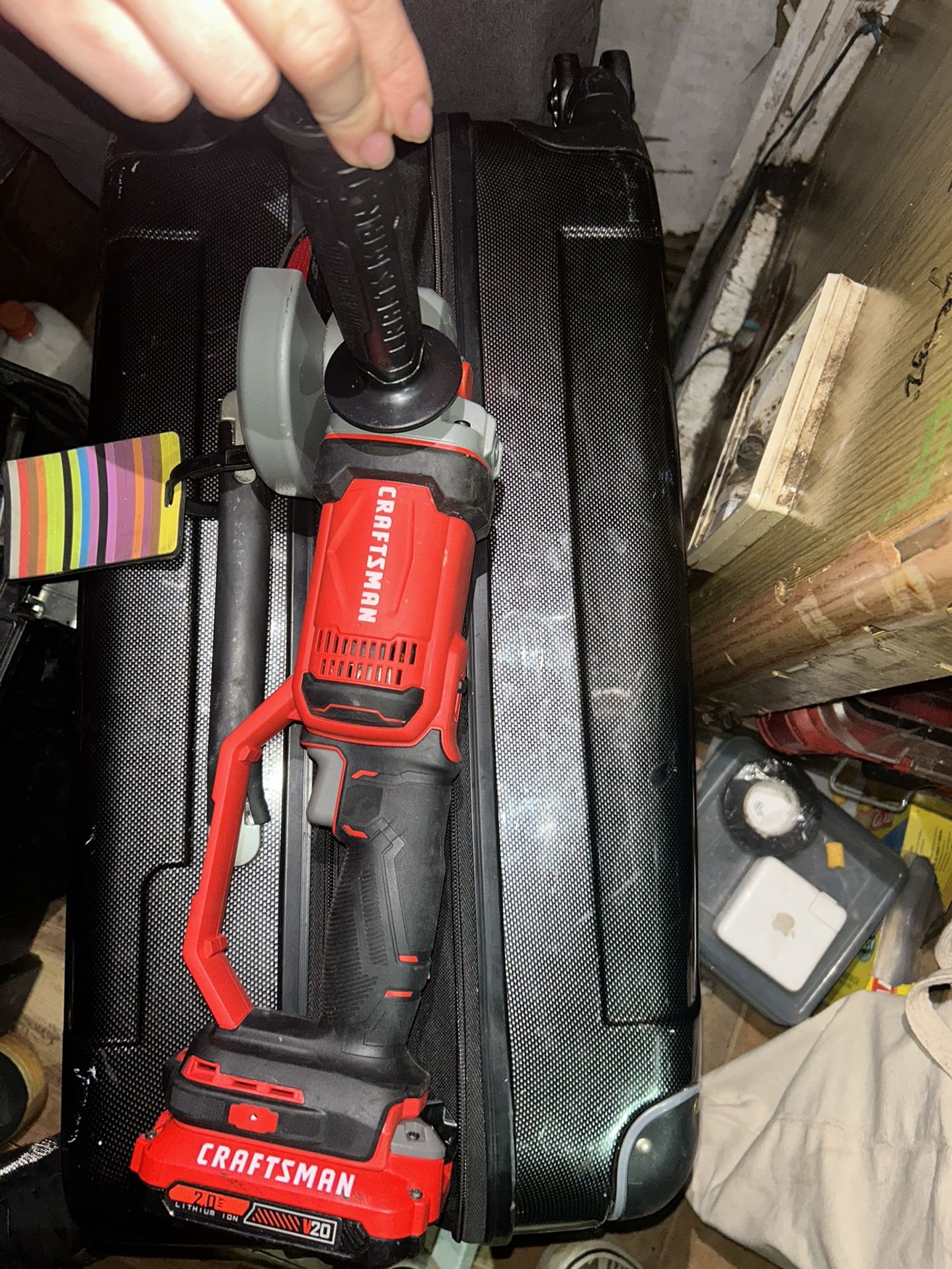 Craftsman V20 Cordless 4-1/2” Angle Grinder