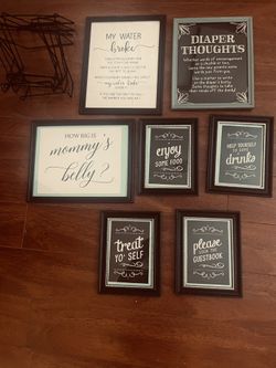 Baby Shower Signs And Stands