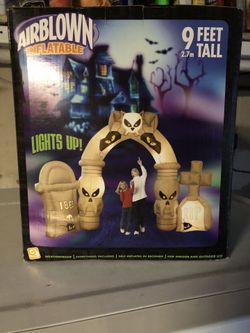 Vintage Gummy Halloween Inflatable- New In Box